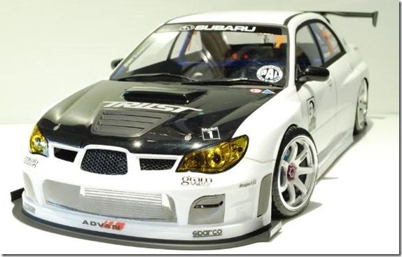 Subaru RC Drift
