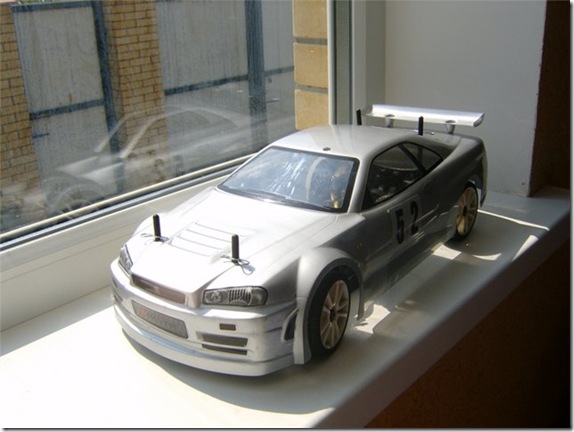 RC drift Nissan skyline R34