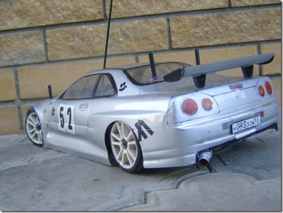 RC drift Nissan skyline R34